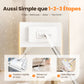 🔥 50 %  DE RÉDUCTION !! ✨🧹Serpillère Réutilisable – Pince Biomimétique Auto-Serrante, Manche Télescopique 100 cm, Rotation 360° & Écologique (Multi-Surfaces) !
