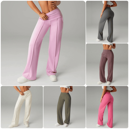 💗DERNIER JOUR - OFFRE SPÉCIALE -50%💕Pantalon ample à jambes droites pour femme