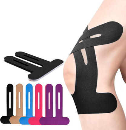 🔥🩹 -50 % aujourd'hui seulement ! Bandes de kinésiologie pour genoux — 6 ou 12 pièces, faciles à poser & ultra résistantes 💪🏃