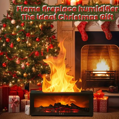 📢📢 Jusqu'à 68 % de réduction !! ✨ Diffuseur d'Humidité avec Flamme de Cheminée - 7 Couleurs LED et Télécommande, Ambiance Apaisante pour Maison/Bureau 🌙📦
