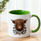 🔥SOLDES DE NOËL 50 % DE RÉDUCTION !!🏆Vente flash⚡ Plus de 50 000 exemplaires vendus ! Presque épuisé -💥Mug mignon avec vache des Highlands🎁