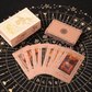 Cartes de Tarot « Witchy Cauldron » en Rose Gold avec Livre Guide