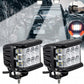 🎉 Offre à durée limitée 50 % de réduction 🎉 Feux de voiture LED double face bicolores.