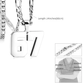 ⛄ Offre Spéciale Hiver：50% de réduction🔥Exprimez-Vous avec le Pendentif Chiffre 67 - Un Accessoire Unique & Audacieux