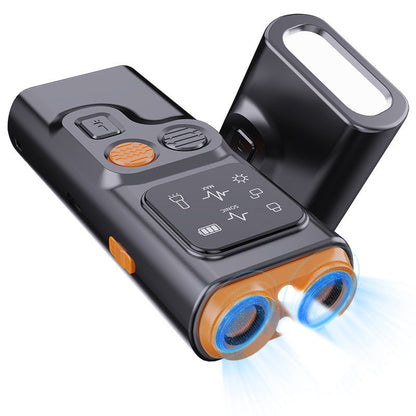 Ensemble d'appareil de contrôle des aboiements de chien à ultrasons avec lumière clignotante