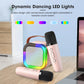 🎤 60% DE RÉDUCTION ! ✨ Mini Machine à Karaoké - Microphones Sans Fil & Effets Lumineux, Parfaite pour Fêtes et Animations Familiales 🌟