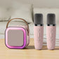🎤 60% DE RÉDUCTION ! ✨ Mini Machine à Karaoké - Microphones Sans Fil & Effets Lumineux, Parfaite pour Fêtes et Animations Familiales 🌟