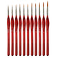 Lot de Pinceaux de Peinture de Détail Miniature 11 Pièces