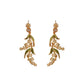 Boucles d'Oreilles Rétro Romantiques à Fleurs de Muguet