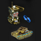 Jouet Transformer Tank Robot avec Fidget Spinner