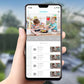 🤩🌹🌹Caméra de surveillance haute définition sans fil avec vision nocturne