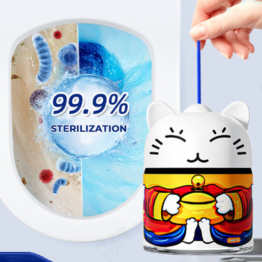 🔥Bloc nettoyant automatique puissant pour toilettes