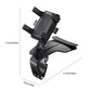 Support universel de téléphone pour tableau de bord de voiture avec rotation à 1200°