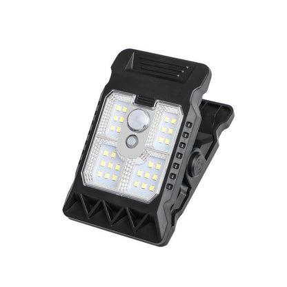 Lampe Solaire à Clip Extérieur avec Détecteur de Mouvement
