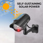 🏆Caméra de Sécurité à Simulation Solaire🌞📹