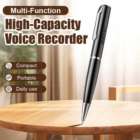 🔥 DERNIER JOUR DE PROMOTION - 50% DE RÉDUCTION 🔥 Stylo Enregistreur Vocal Multifonction à Haute Capacité