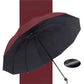 ☔Parapluie pliable anti-vent à 12 arceaux