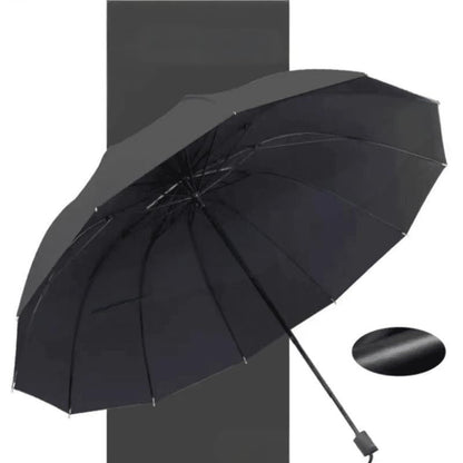 ☔Parapluie pliable anti-vent à 12 arceaux