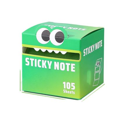 Notes autocollantes transparentes et étanches à tirette