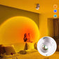 Spot LED à projection de coucher de soleil pour plafond