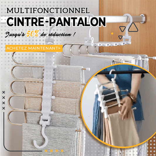 📢📢Achetz 2 recevez 1 gratuit!!!  Cintre-Pantalon Multifonctionnel