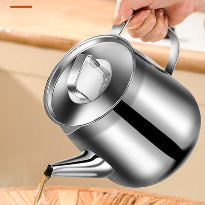 📢📢50 % DE RÉDUCTION🔥Pot de Filtre à Huile en Acier Inoxydable Durable