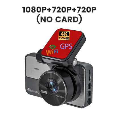 🔥 50 % DE RÉDUCTION !! ✨Dash Cam 4K Ultra HD - Vision Nocturne, Wi-Fi & Enregistrement en Boucle