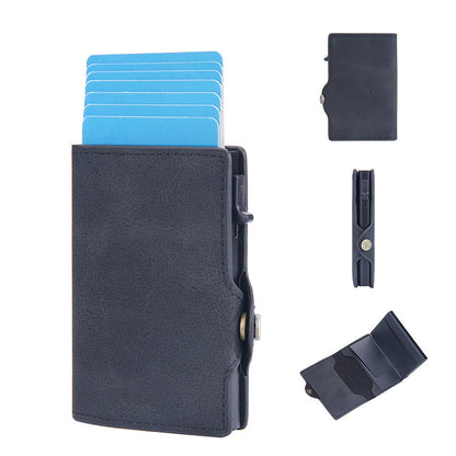 💼 ACHETEZ 1, OFFERT 1 ! 😎 Portefeuille Homme en Cuir PU – Fermeture Magnétique, Protection RFID & Design Élégant 🔒