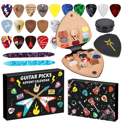 🔥VENTE LIMITÉE 50 % DE RÉDUCTION🔥Calendrier de l’Avent de 24 Jours avec Médiators de Noël