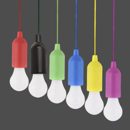 LED Bärbar Dragkabel Lampa