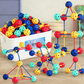 Ensemble de Bâtons Géométriques 3D à Enchevêtrement pour Enfants