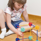 Ensemble de Bâtons Géométriques 3D à Enchevêtrement pour Enfants
