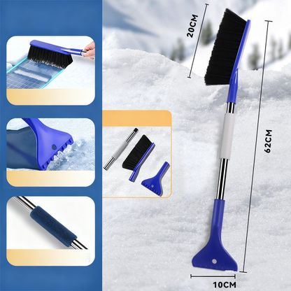 Brosse à Neige et Grattoir à Glace 2-en-1
