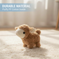 Adorable jouet interactif en forme d'agneau qui marche
