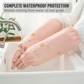 Manchettes de protection imperméables et anti-huile avec joli ourson