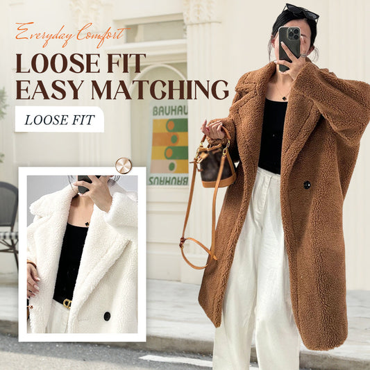 Manteau chaud décontracté et tendance pour femme