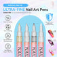 🎄 Promotion Exceptionnelle de Noël🎁Kit de 12 Stylos Professionnels pour Nail Art