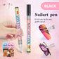 🎄 Promotion Exceptionnelle de Noël🎁Kit de 12 Stylos Professionnels pour Nail Art