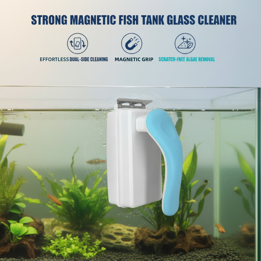 Strong Magnetic Fish Tank Glass Cleaner