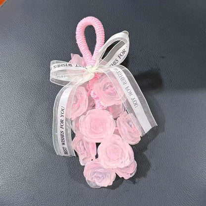 Handmade Crystal Rose Scented Soap Bouquet