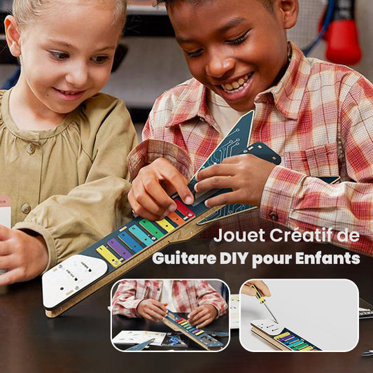 Jouet guitare créatif DIY pour enfants