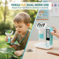Microscope numérique 2-en-1 pour enfants avec fonction réveil