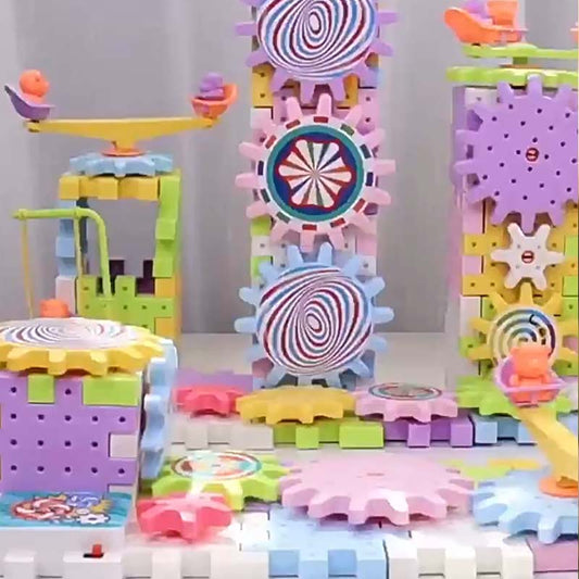 Ensemble de blocs de construction électriques à monter soi-même pour enfants