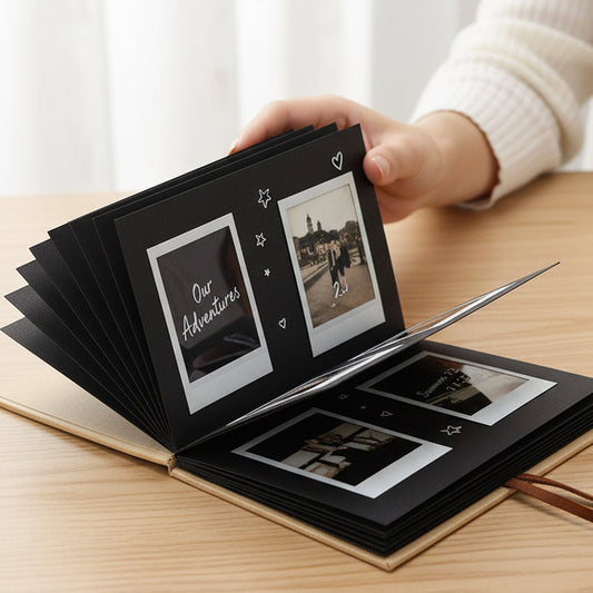 Album photo pliable en accordéon