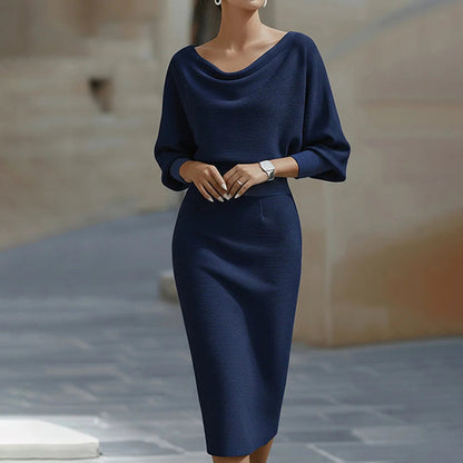 🌟 Offre à durée limitée : 50 % de réduction 💃 Robe élégante et amincissante pour femme | Coupe élégante et silhouette flatteuse ✨