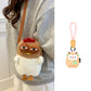 Sac rigolo style dessin animé en forme de poule