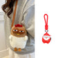 Sac rigolo style dessin animé en forme de poule