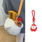 Sac rigolo style dessin animé en forme de poule