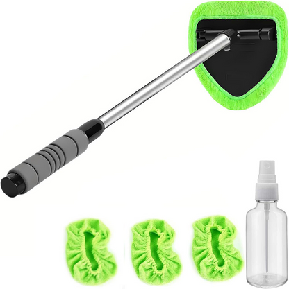📢📢 50 %  DE RÉDUCTION !! ✨Ensemble d'outils pour nettoyer le pare-brise avec manche extensible🧽