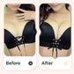 Soutien-gorge push-up sans coutures à bretelles amovibles